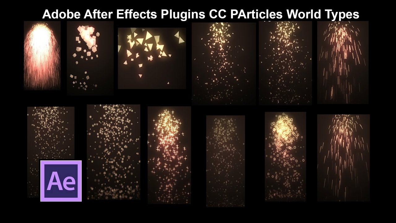cc particle world after effects